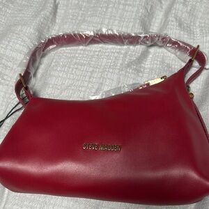 Steve Madden Burgundy Shoulder Bag
